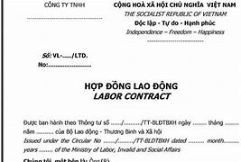 Hợp Đồng Lao Động Bằng Tiếng Anh