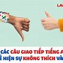 Tôi Không Thích Bằng Tiếng Anh